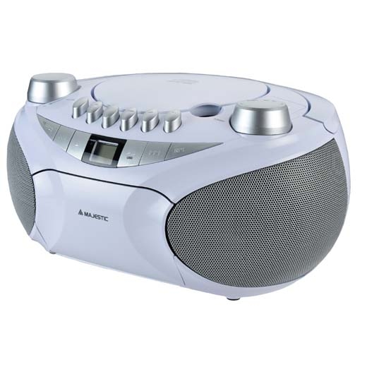 majestic ah3287 mp3/usb wh