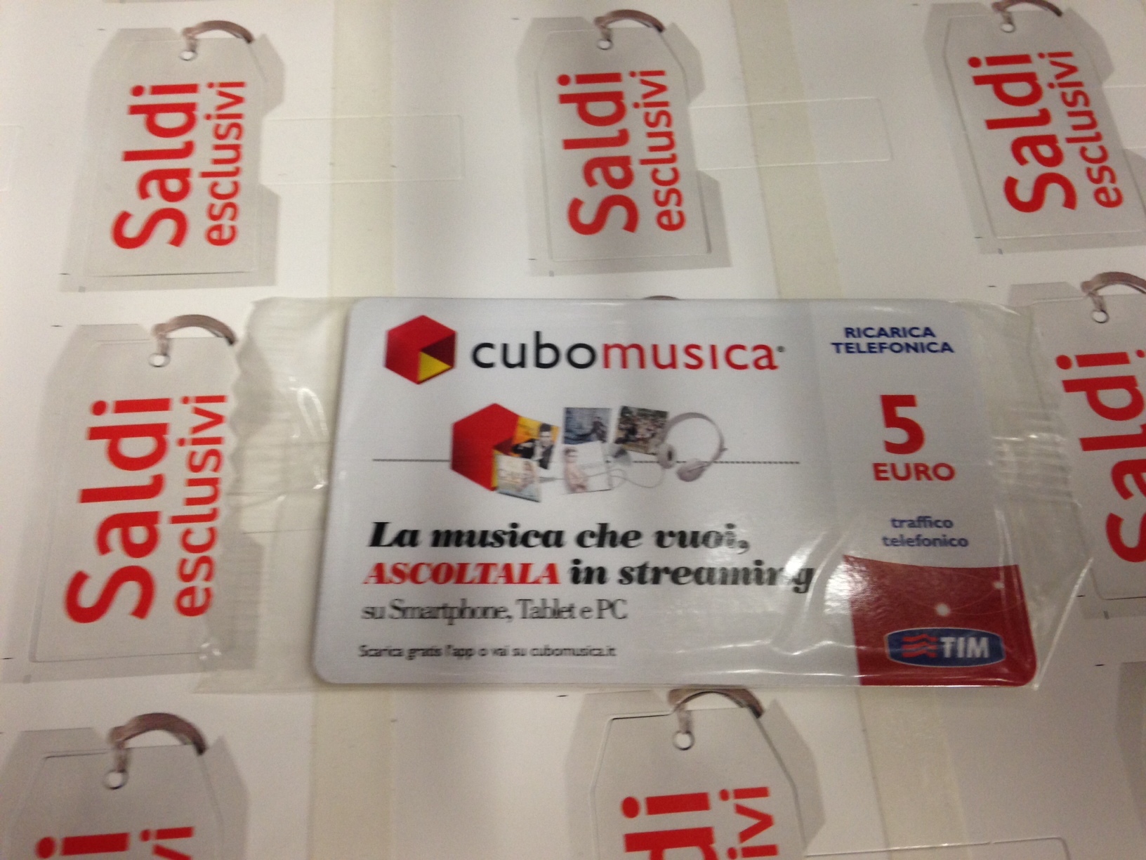 tim ricarica da € 5,00