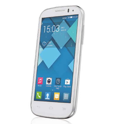 wind alcatel ot5036 white + wind card