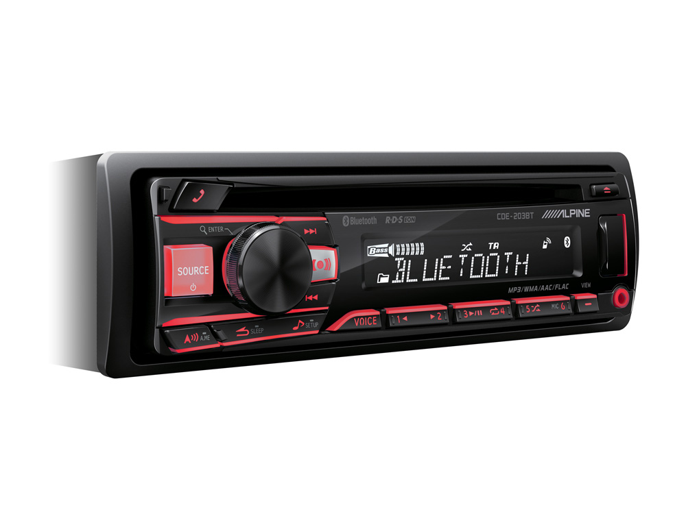 alpine cde-203bt