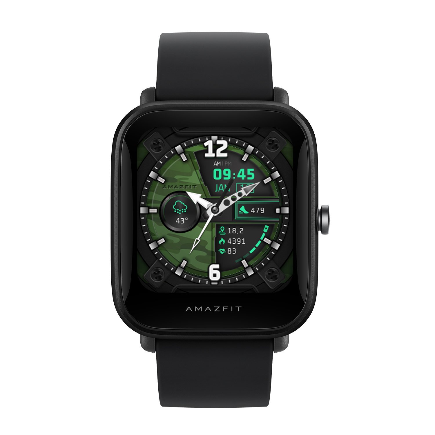 amazfit bip u pro black