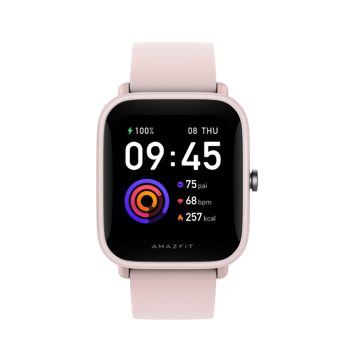 amazfit bip u pro pink
