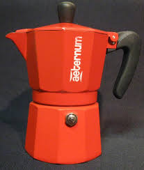 bialetti allegra 3 tazze rossa