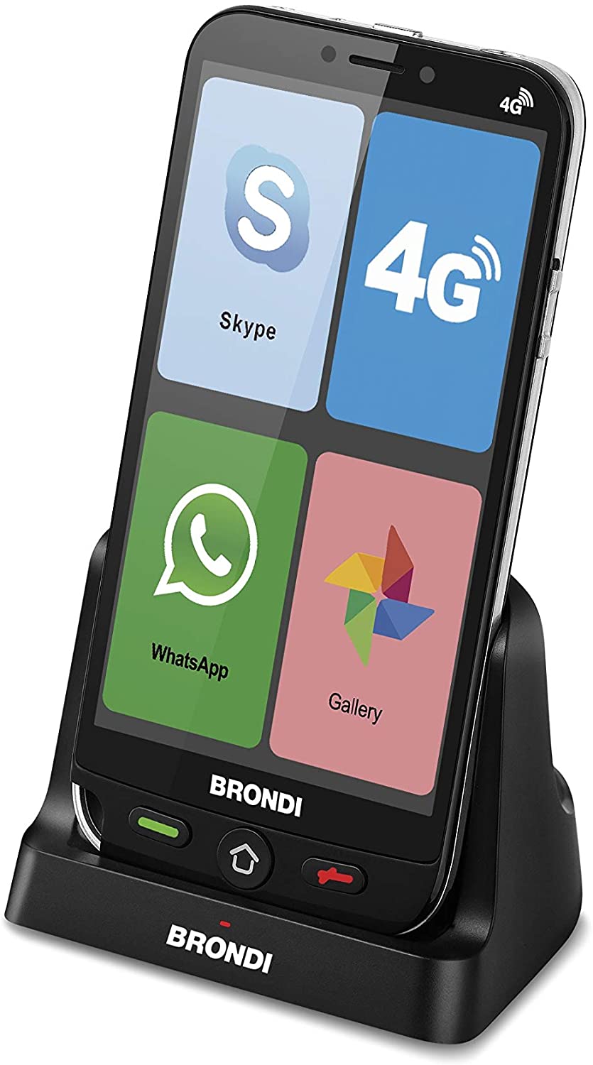 brondi amico smartphone 4g black