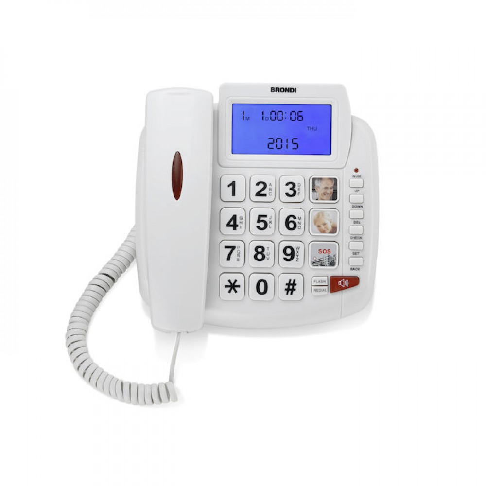 brondi bravo 90 lcd bianco