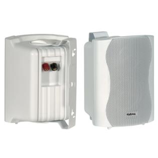 diffusori applicabili a parete
Utilizzabili con qualsiasi amplificatore
8 Ohms
potenza massima 60W
Realizzati in ABS con griglia
metallica frontale.
Colore: Bianco