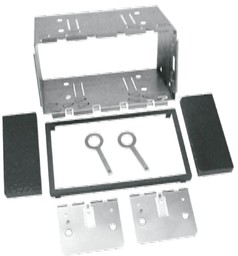 Kit di montaggio Autoradio 2 DIN
Fascia metallo 188,5 x 110 mm
