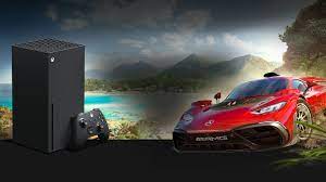 microsoft xbox serie x + forza horizon 5