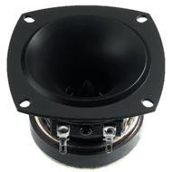 Tweeter PA mini Monacor HT30 a tromba, 100WMAX, 8O
Impedenza (Z) 8O
Frequenza di risonanza (fs) 2kHz
Banda passante fx-20kHz
Freq. di taglio consigl. (fmax.) 5kHz