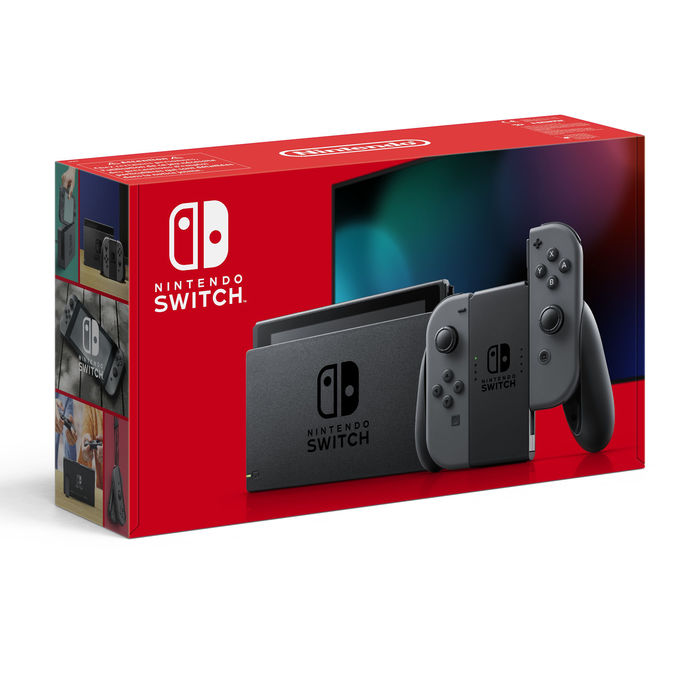 nintendo switch grey