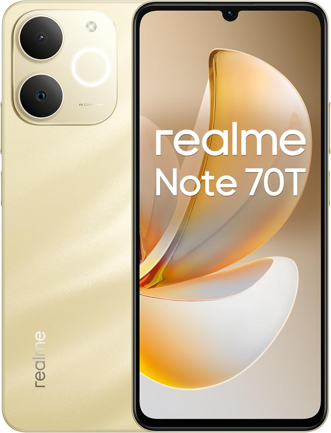 realme note 70 t 4+256gb beach gold