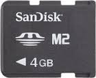 sandisk m2 4gb