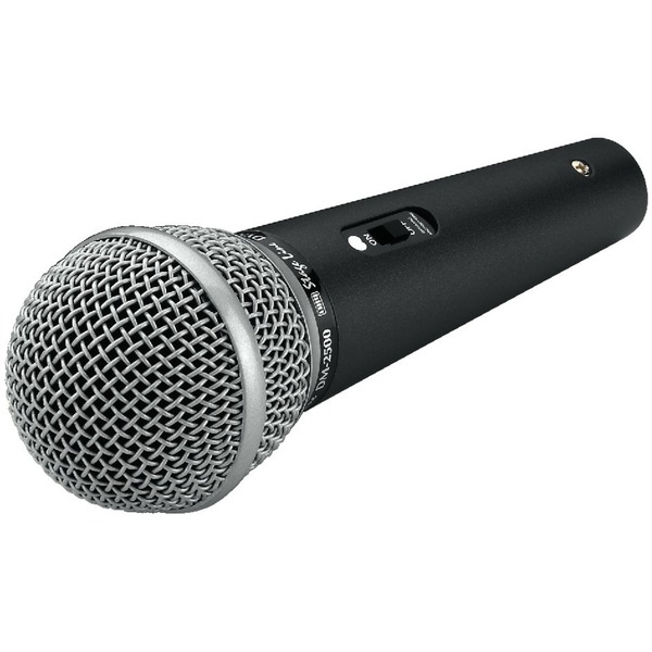 MIC. PER CANTO E VOCE
CON PROTEZIONE POP E CAVO
30-18000Hz
250O
120dB