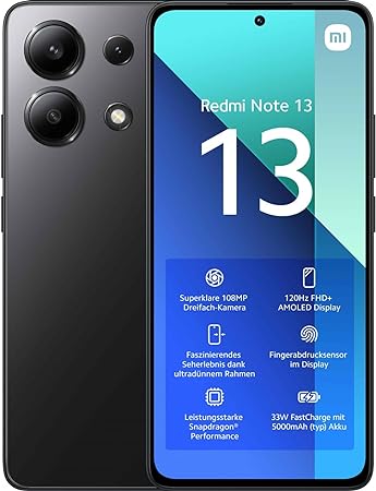 xiaomi redmi note 13 midnight black