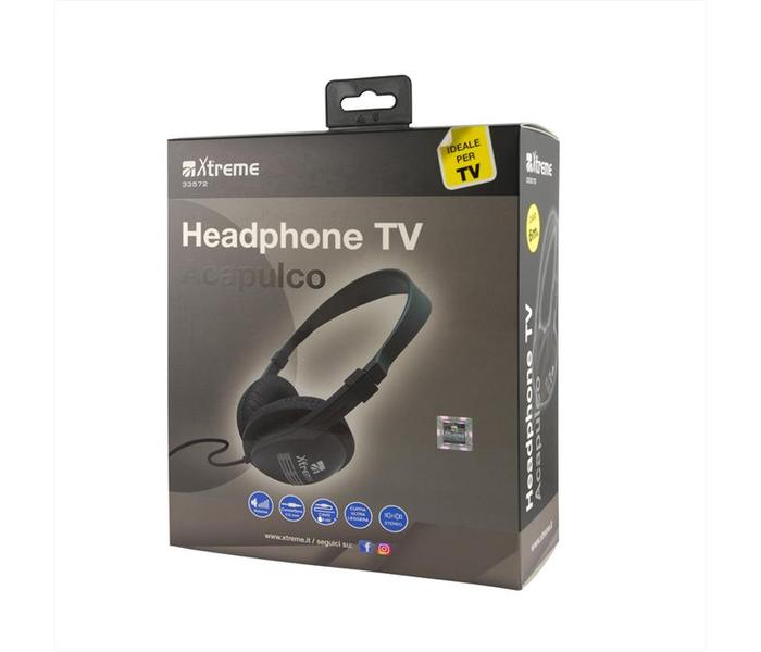 Cuffia Stereo TV Light, cavo 6 m, Jack 3.5 mm