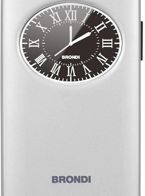 brondi window 2 silver metal