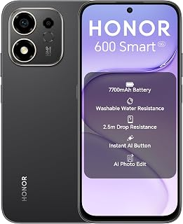 honor 600 smart 4+128gb black