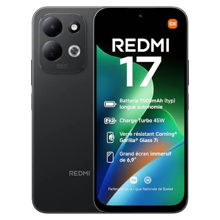 xiaomi redmi 17 4+128 gb black